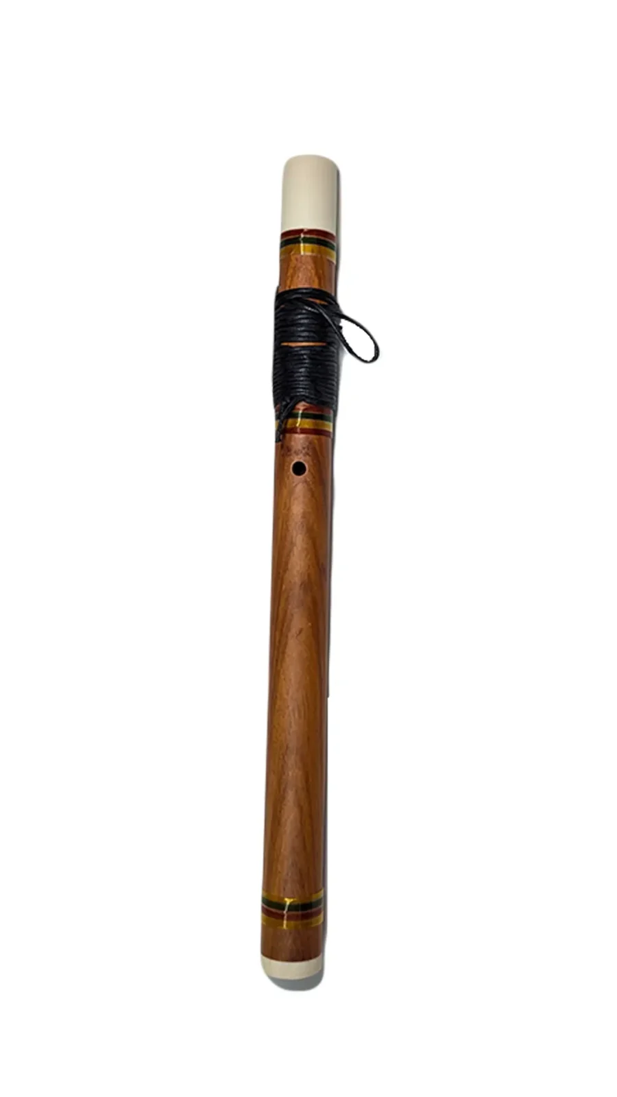 Quena Madera Bisel/Hueso